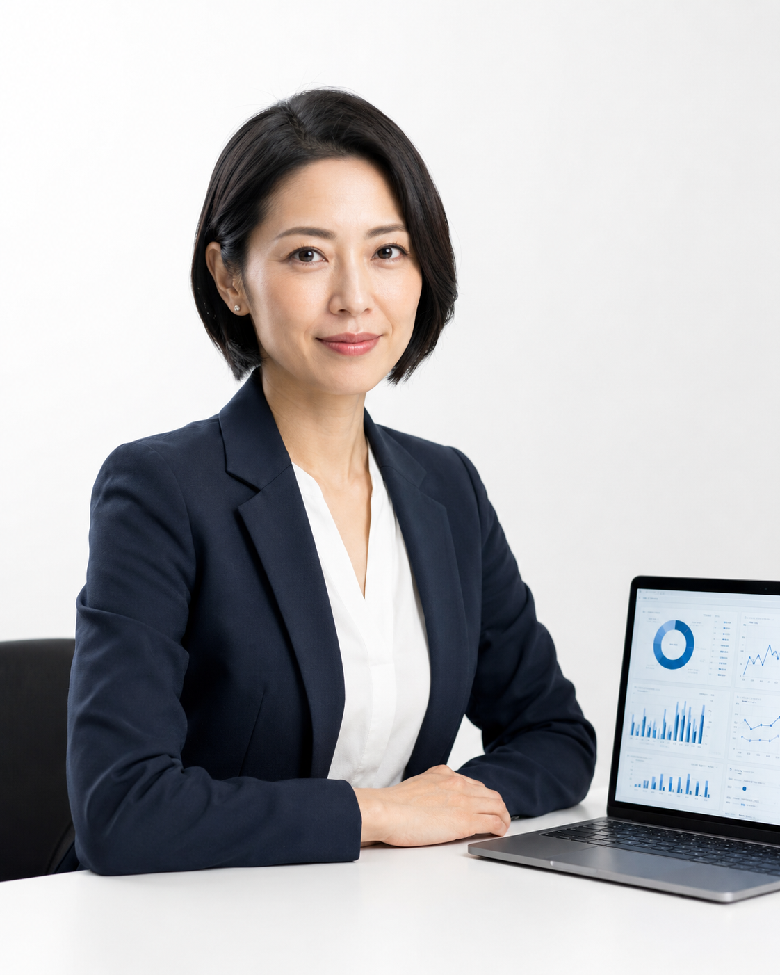 C-1 フォトリアル：AIコンサルタント女性
